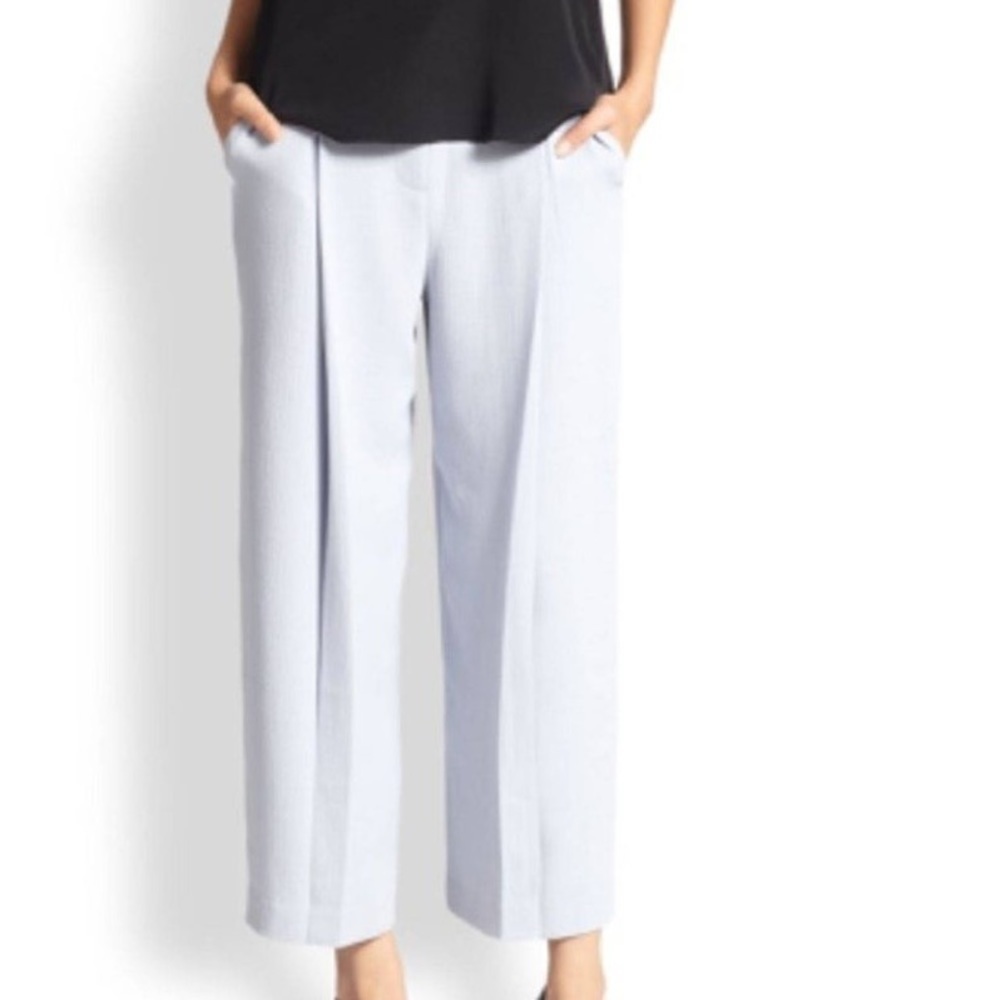 Rebecca Taylor -James pants size 0 color icy blue - Picture 2 of 11